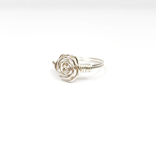 Rose Ring 玫瑰指環- Silver銀